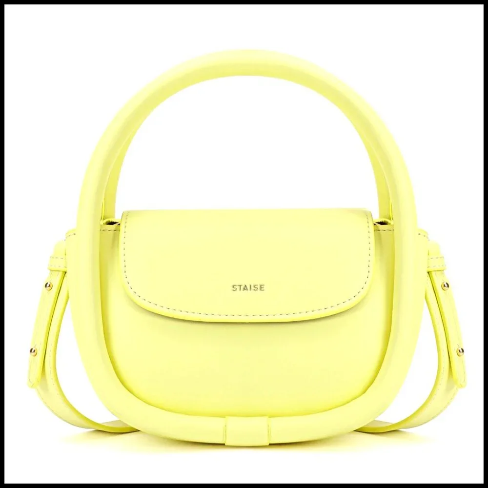 Mini Vegan Leather Crossbody Shoulder Bag with Removable Strap